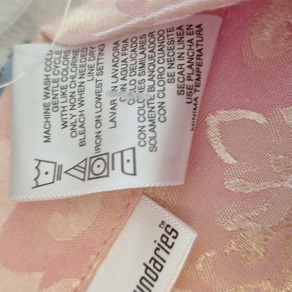 3/$20--Vintage Pink Brocade Jacket, Cropped, No Boundaries, Sz 7 Juniors, NWOT - Picture 12 of 13